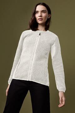 Ropa Canada Goose Mujer Mexico - Saquaney Forro Polar Blancos MI4230985